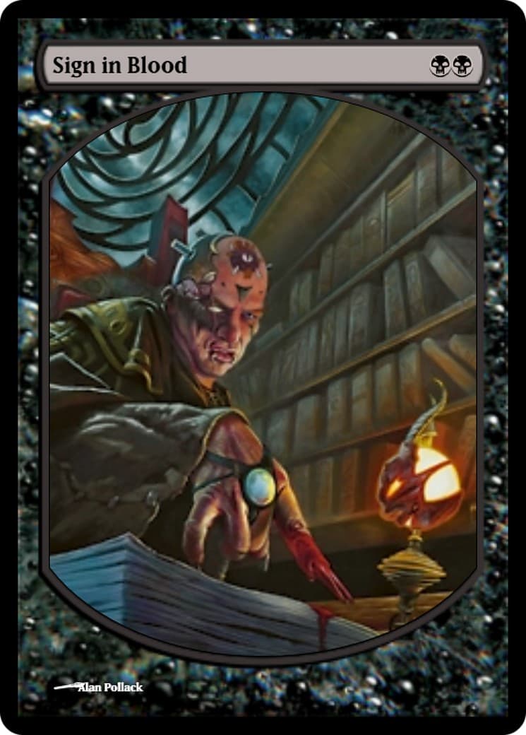 Sign in Blood - Image 1