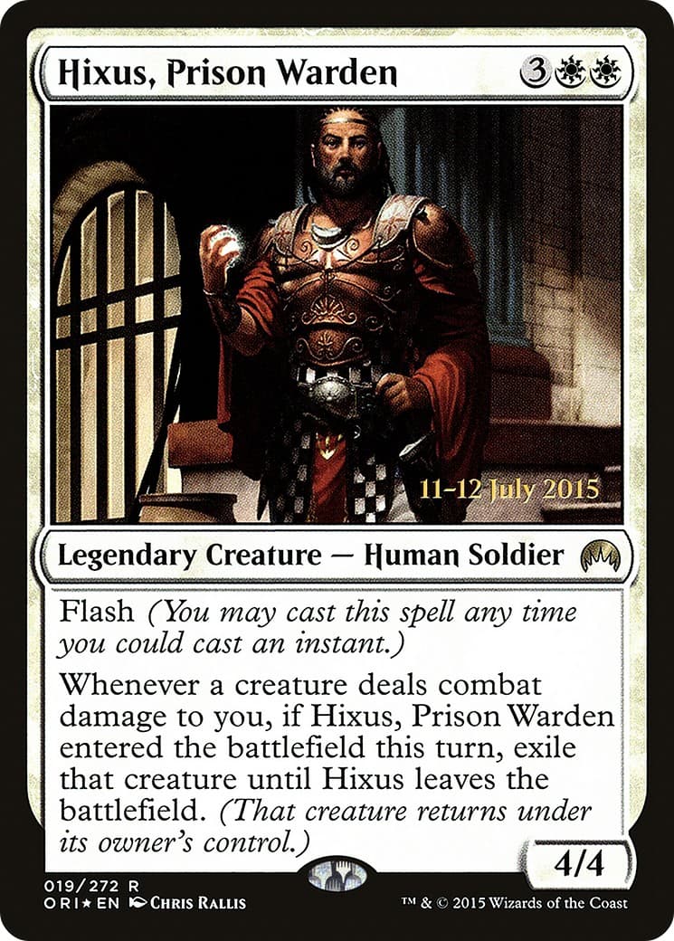 Hixus, Prison Warden - Image 1