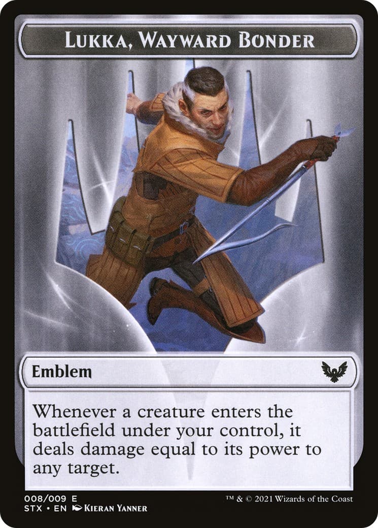 Lukka, Wayward Bonder Emblem - Image 1