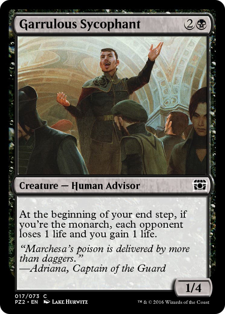 Garrulous Sycophant - Image 1