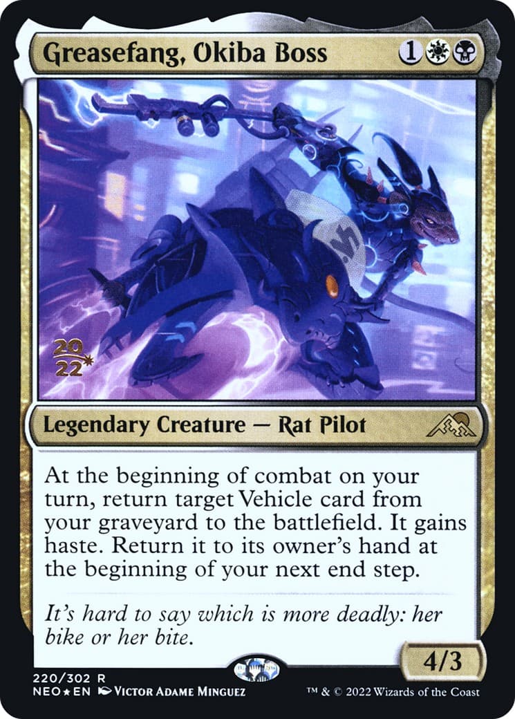 Greasefang, Okiba Boss - Image 1