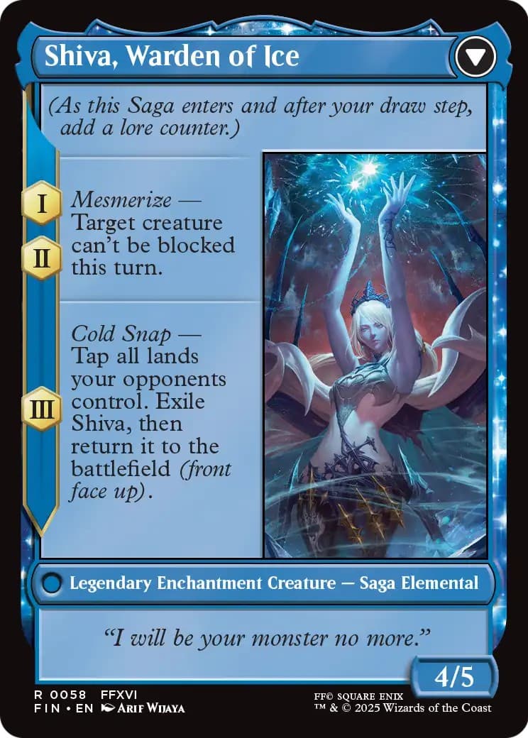 Jill, Shiva's Dominant // Shiva, Warden of Ice thumbnail 2