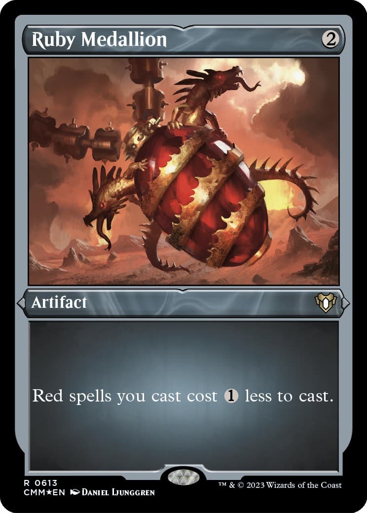Ruby Medallion - Image 1