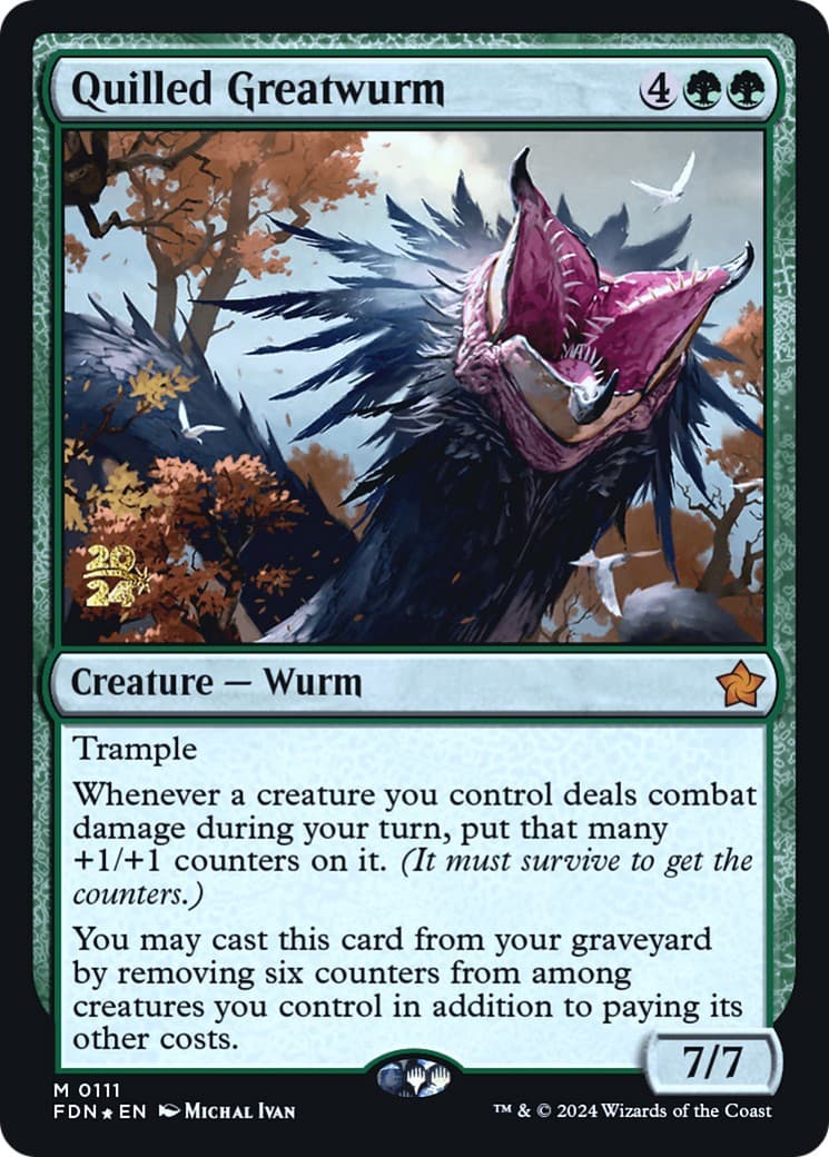 Quilled Greatwurm - Image 1