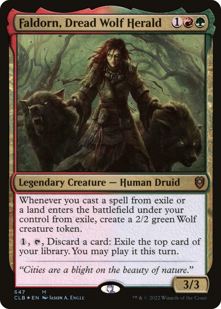 Faldorn, Dread Wolf Herald - Image 1