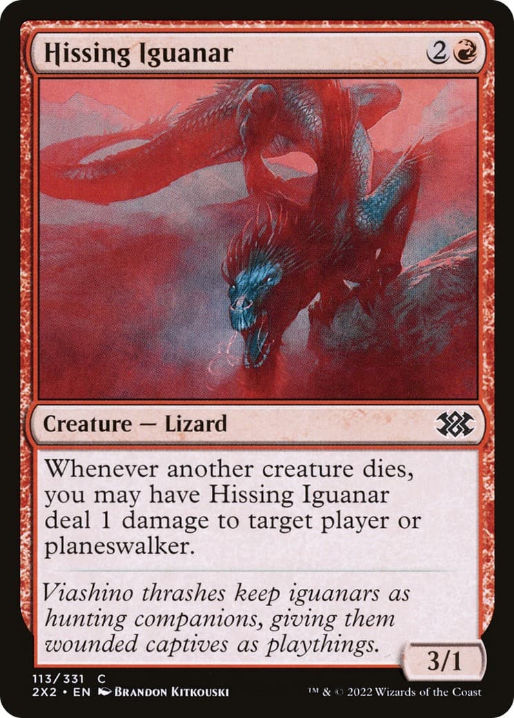 Hissing Iguanar - Image 1