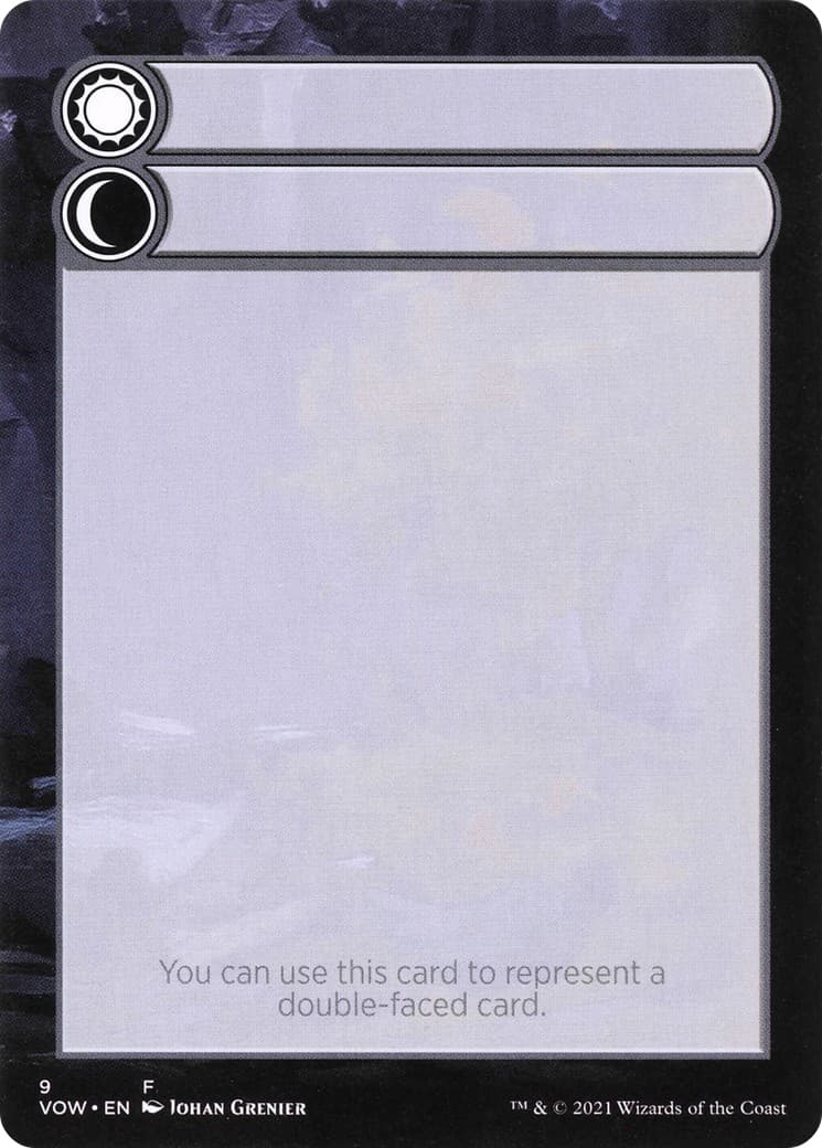 Double-Faced Substitute Card - Image 1