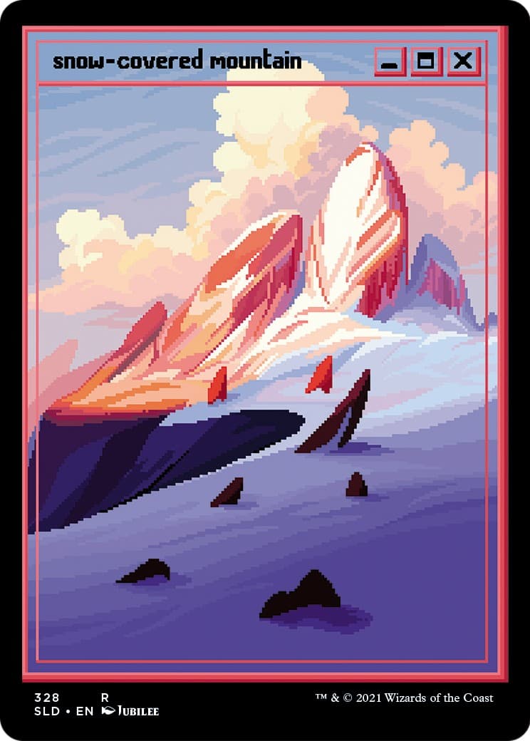 Snow-Covered Mountain - Image 1