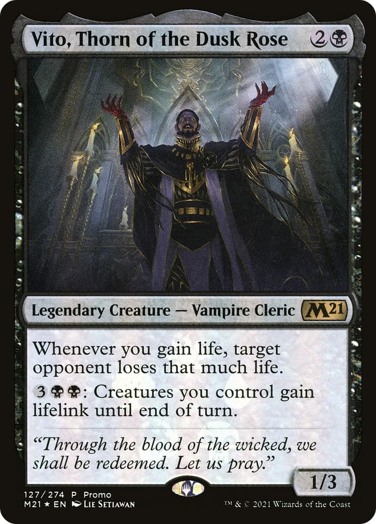 Vito, Thorn of the Dusk Rose - Image 1