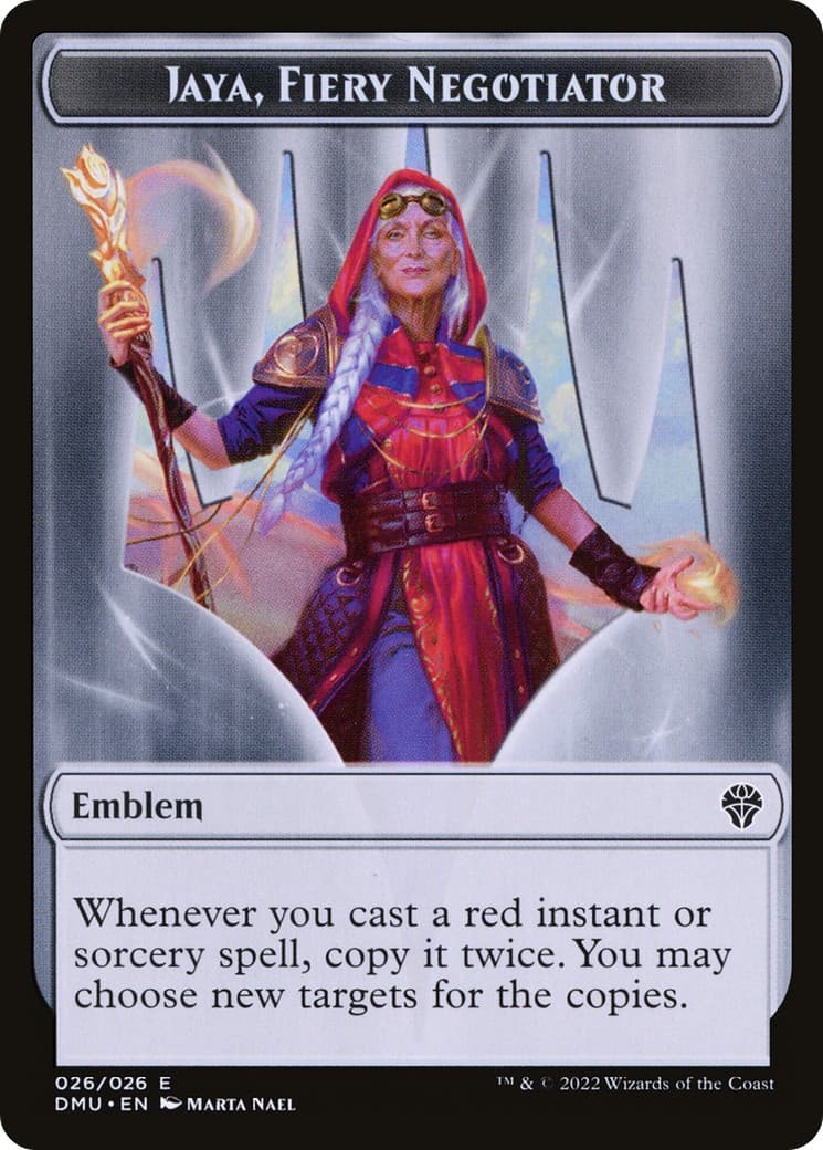 Jaya, Fiery Negotiator Emblem - Image 1