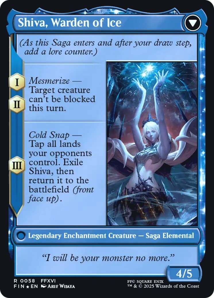 Jill, Shiva's Dominant // Shiva, Warden of Ice thumbnail 2