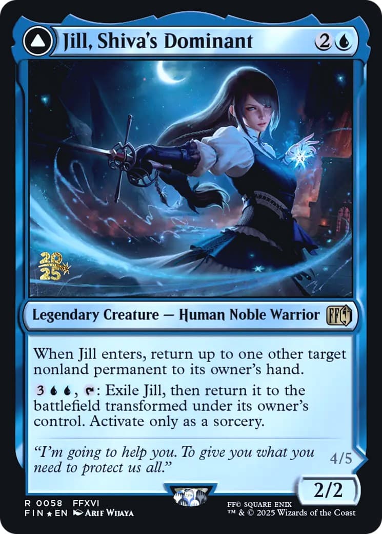 Jill, Shiva's Dominant // Shiva, Warden of Ice - Image 1