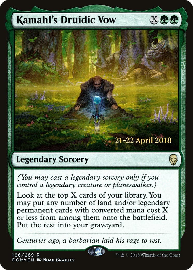 Kamahl's Druidic Vow - Image 1