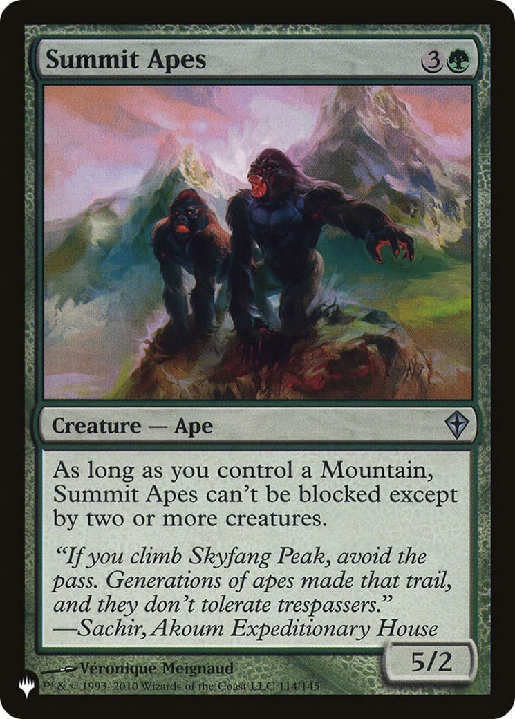 Summit Apes - Image 1