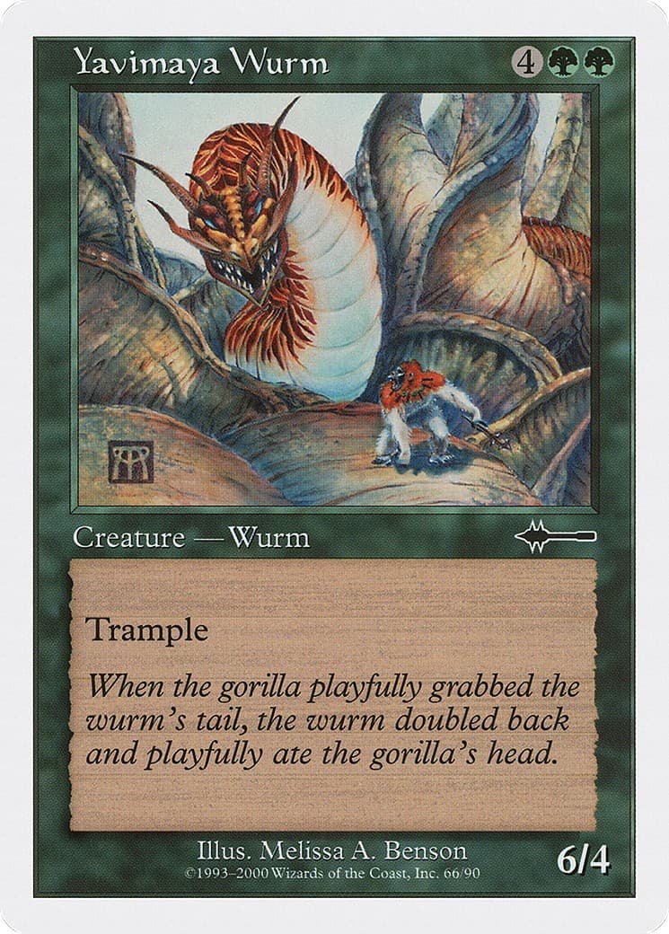 Yavimaya Wurm - Image 1