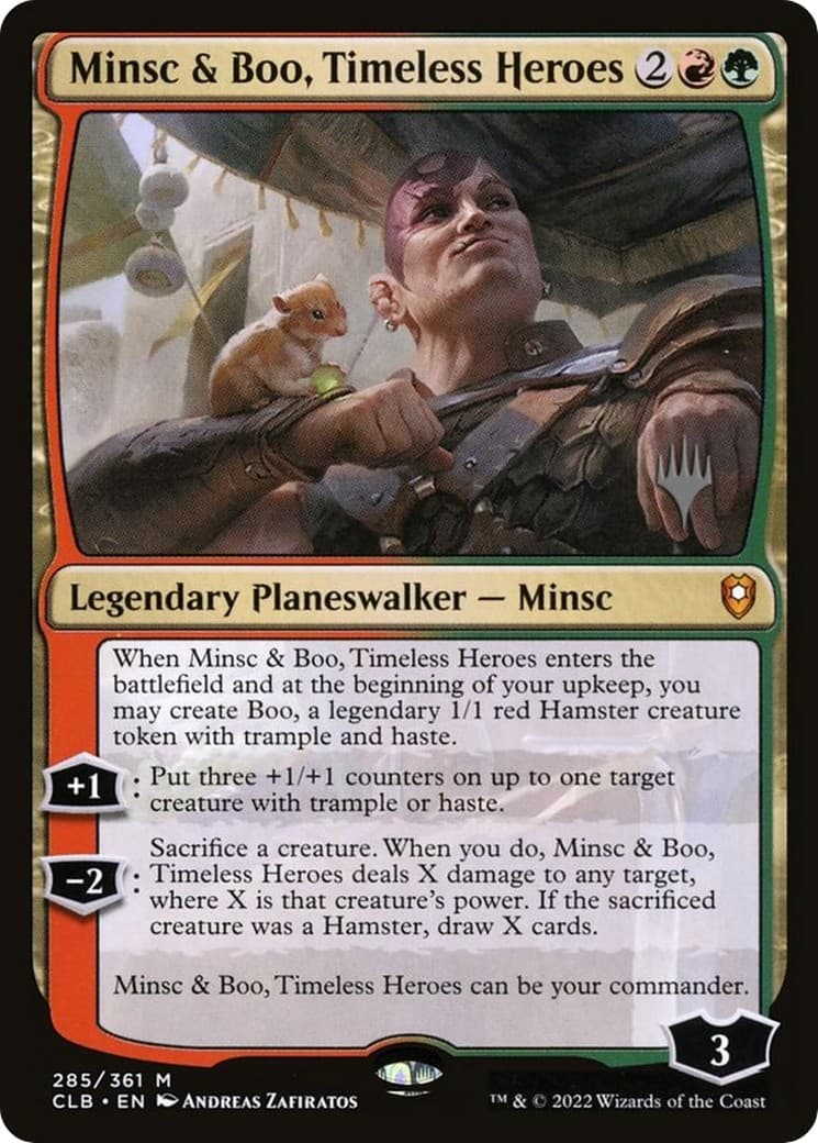 Minsc & Boo, Timeless Heroes - Image 1
