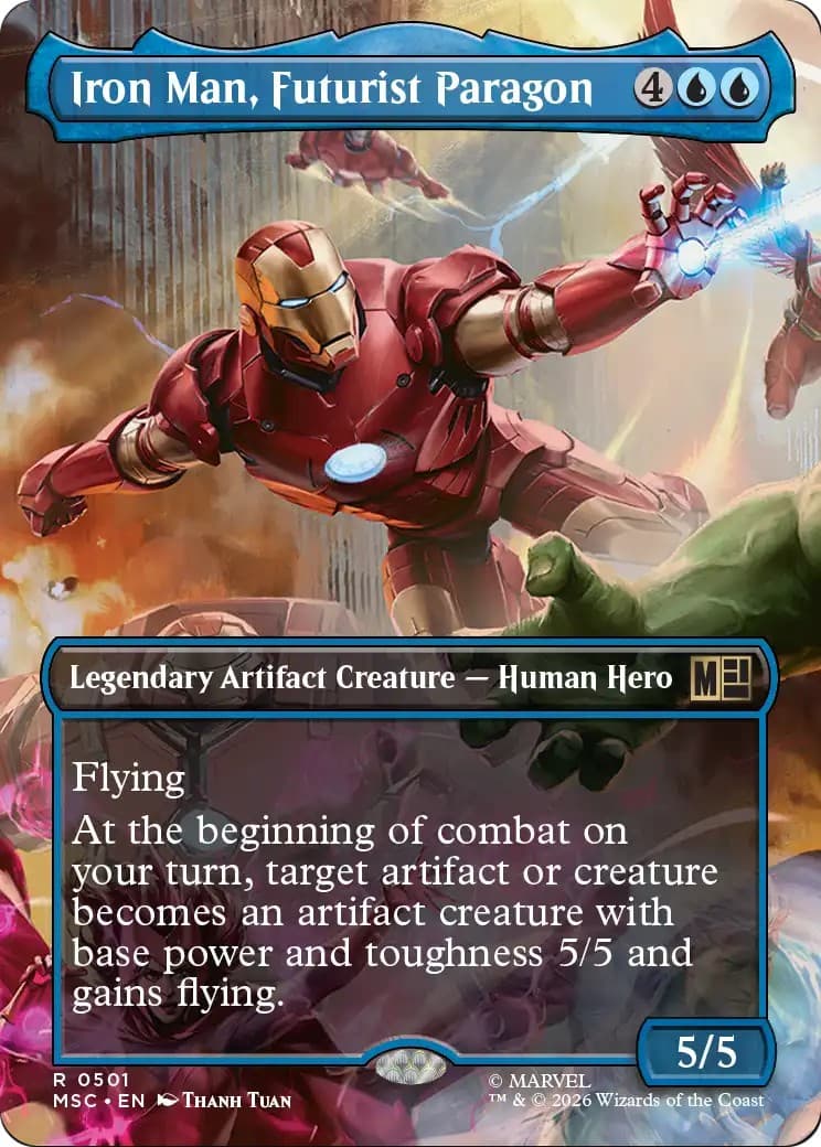Iron Man, Futurist Paragon - Image 1