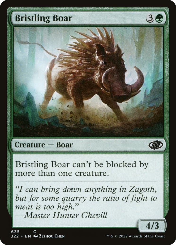 Bristling Boar - Image 1