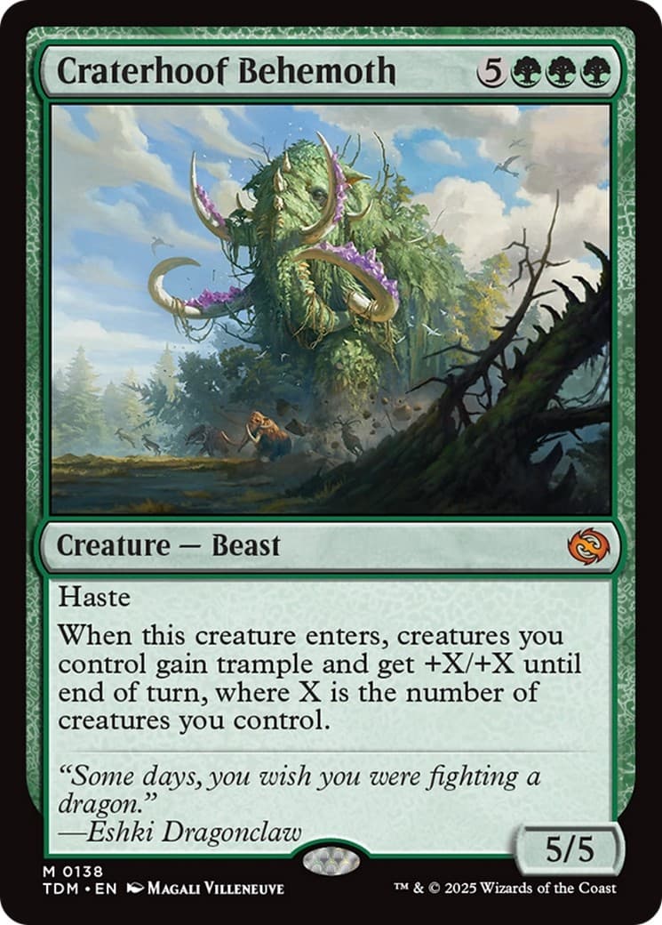 Craterhoof Behemoth - Image 1