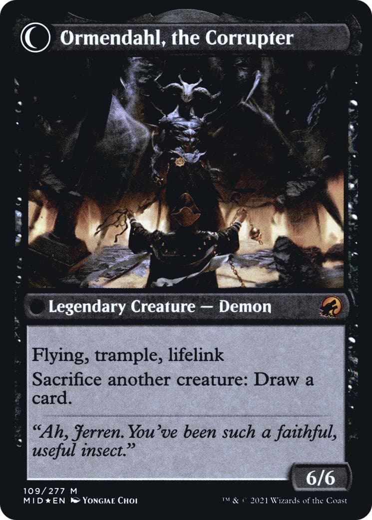 Jerren, Corrupted Bishop // Ormendahl, the Corrupter thumbnail 2