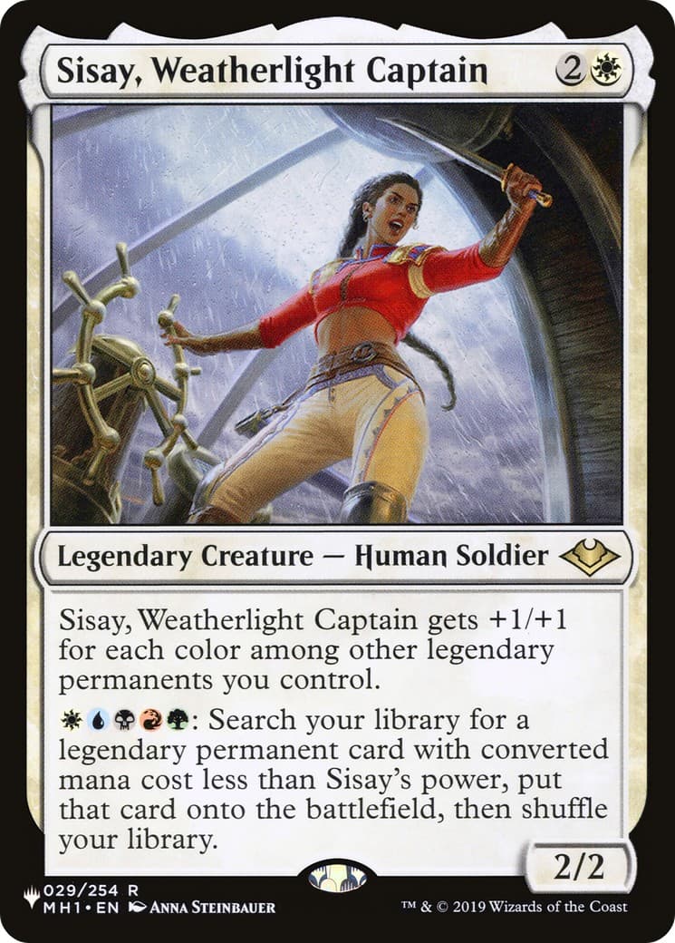 Sisay, Weatherlight Captain - Image 1