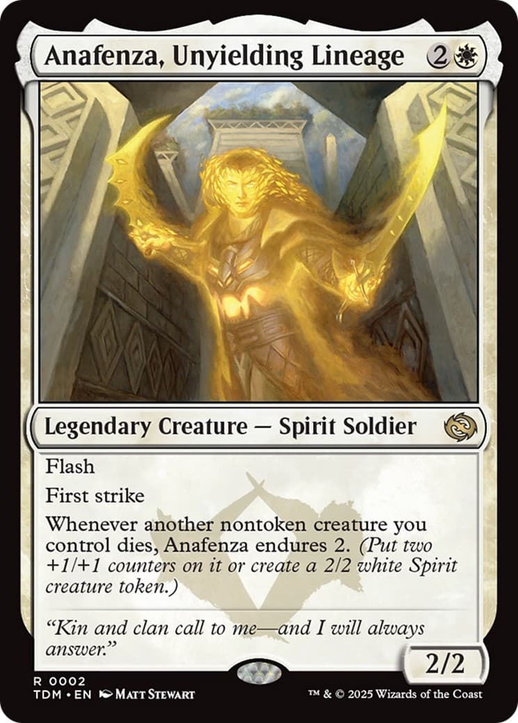 Anafenza, Unyielding Lineage - Image 1