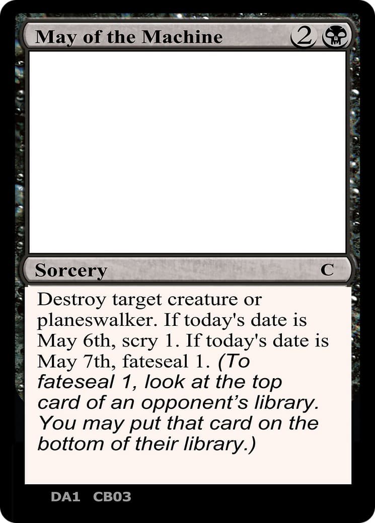 May of the Machine - Image 1