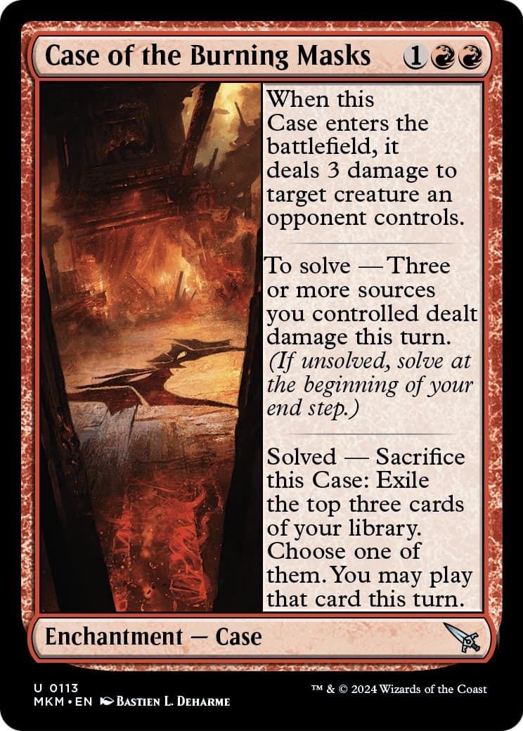 Case of the Burning Masks - Image 1