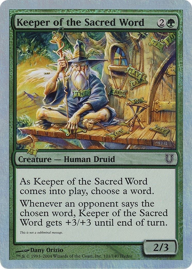 Keeper of the Sacred Word - Image 1