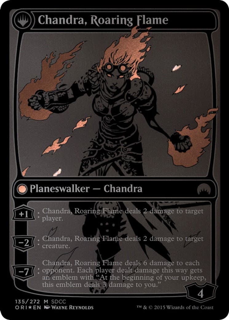 Chandra, Fire of Kaladesh // Chandra, Roaring Flame thumbnail 2
