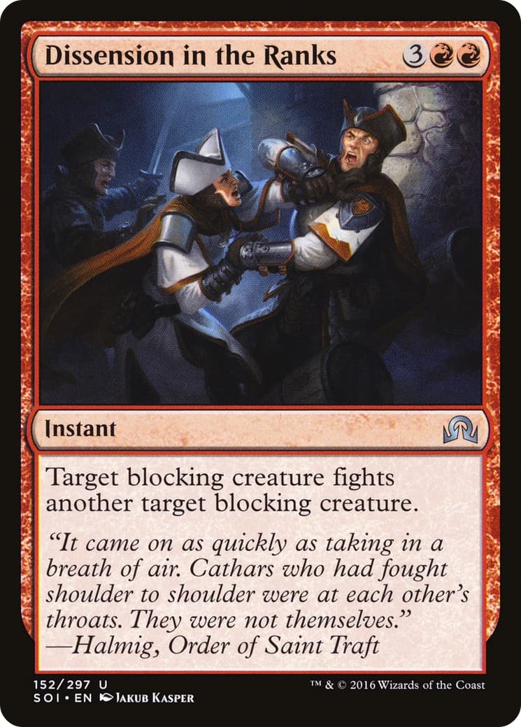 Dissension in the Ranks - Image 1