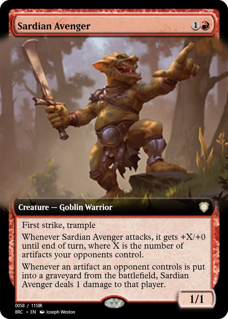 Sardian Avenger - Image 1