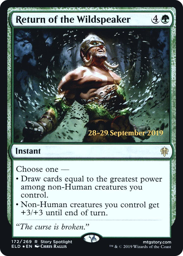 Return of the Wildspeaker - Image 1
