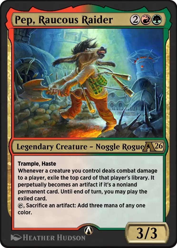 Pep, Raucous Raider - Image 1