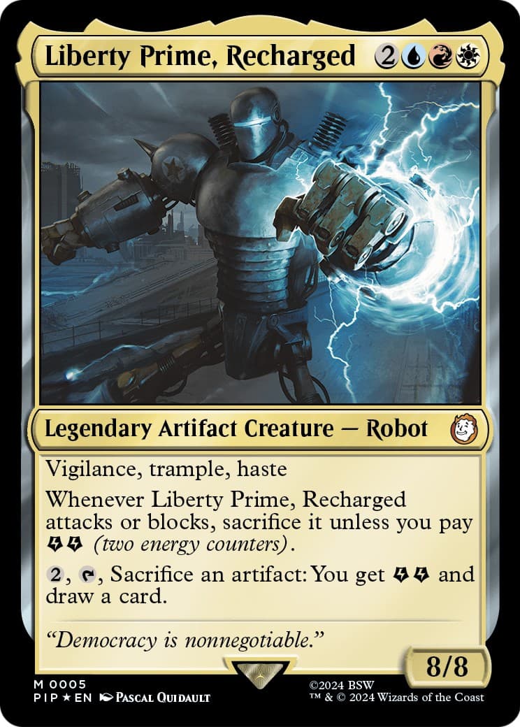 Liberty Prime, Recharged - Image 1