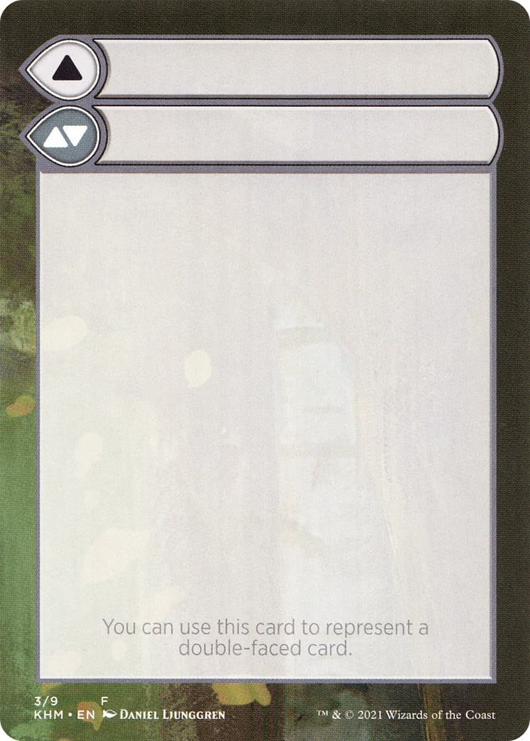 Double-Faced Substitute Card - Image 1