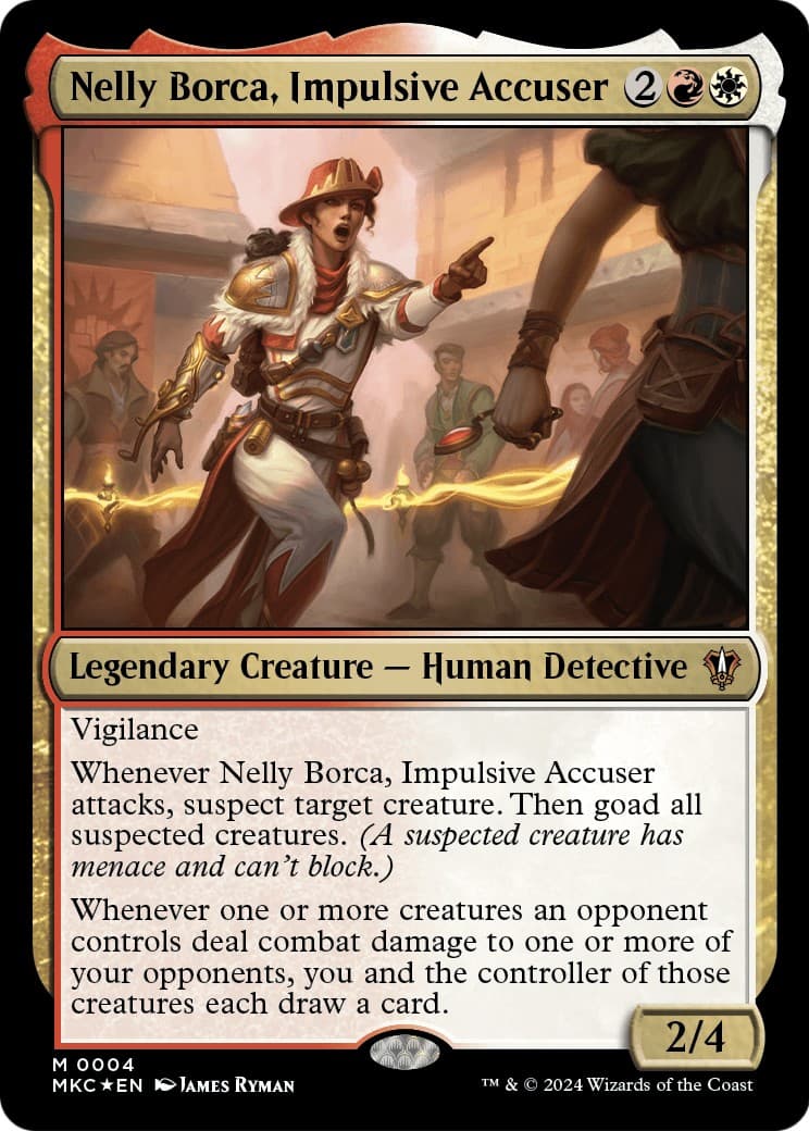 Nelly Borca, Impulsive Accuser - Image 1