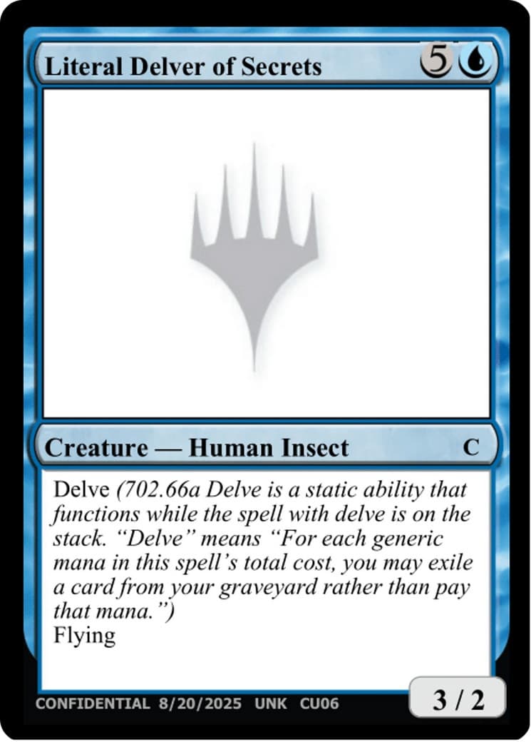 Literal Delver of Secrets - Image 1