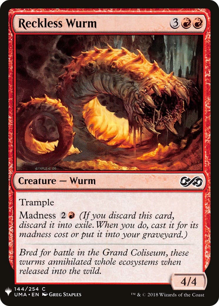 Reckless Wurm - Image 1