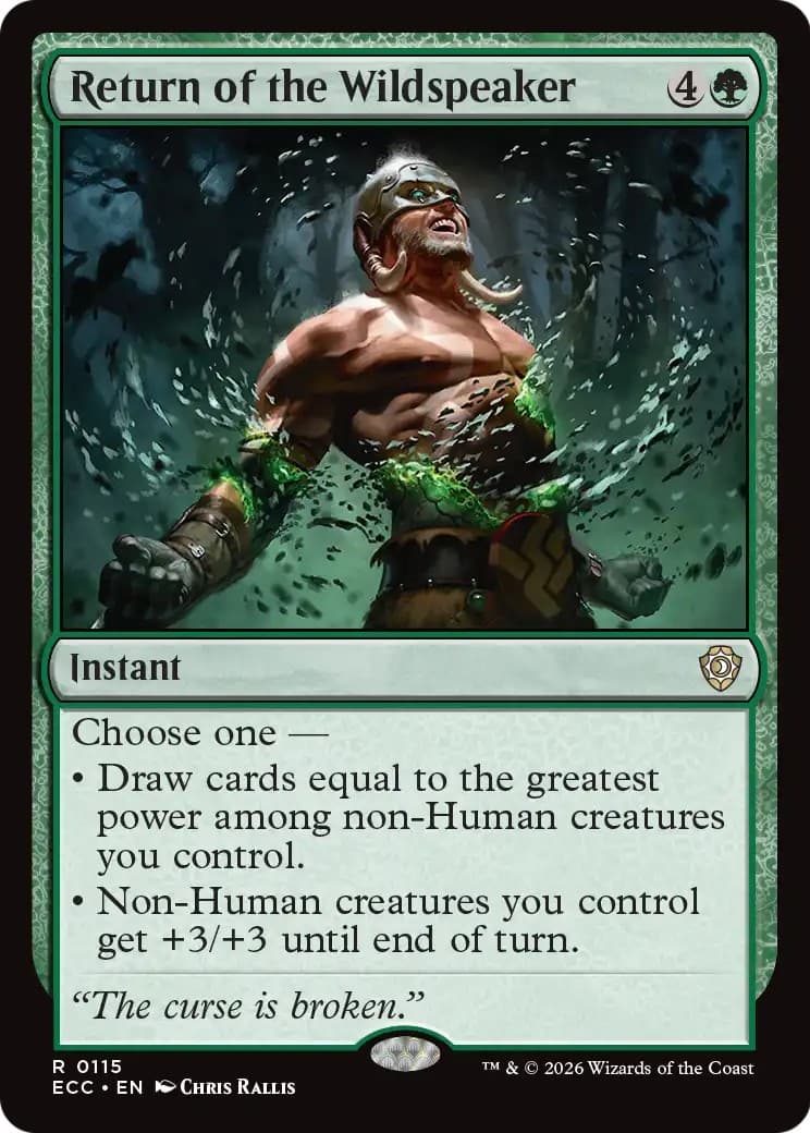 Return of the Wildspeaker - Image 1