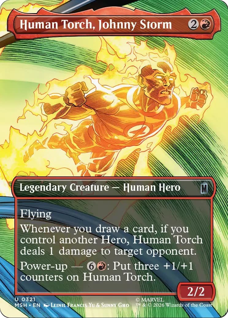Human Torch, Johnny Storm - Image 1