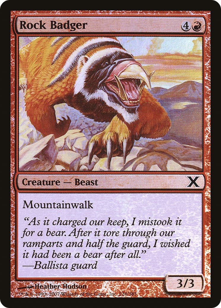 Rock Badger - Image 1