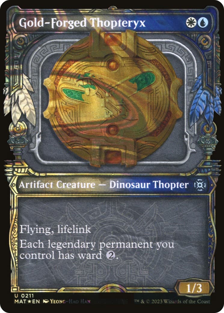 Gold-Forged Thopteryx - Image 1