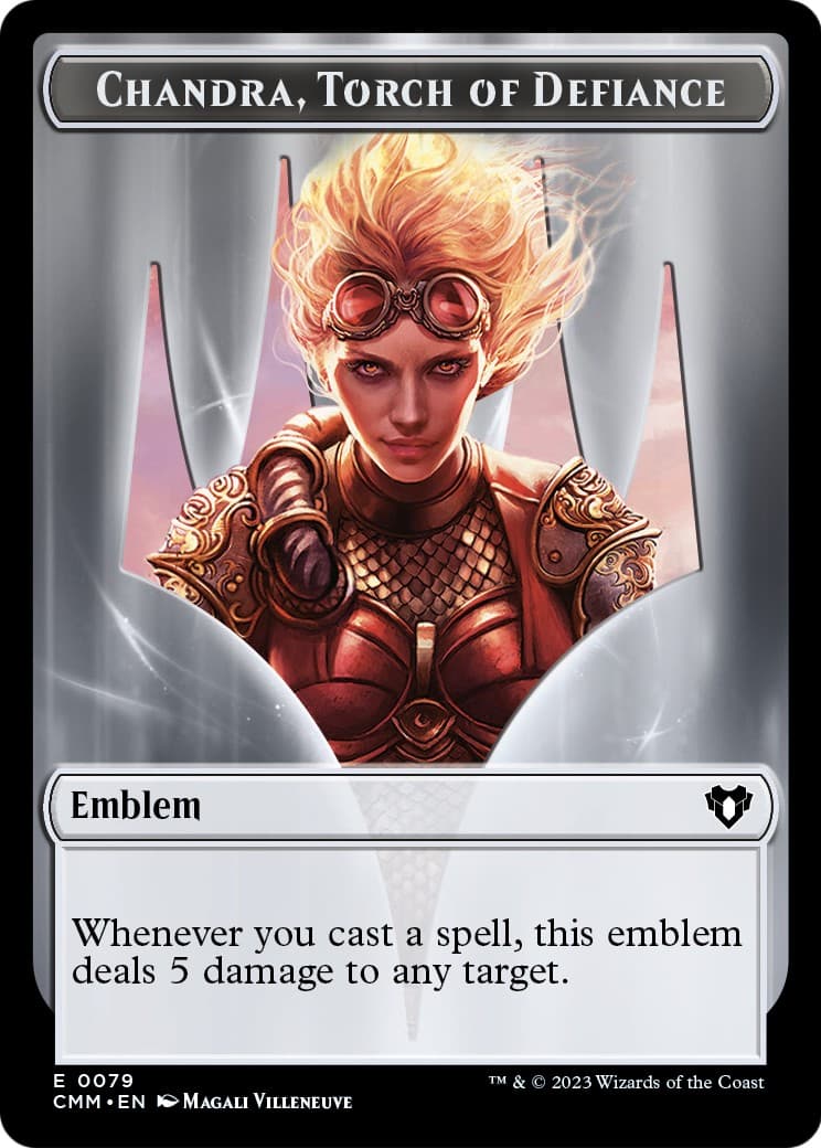 Chandra, Torch of Defiance Emblem - Image 1