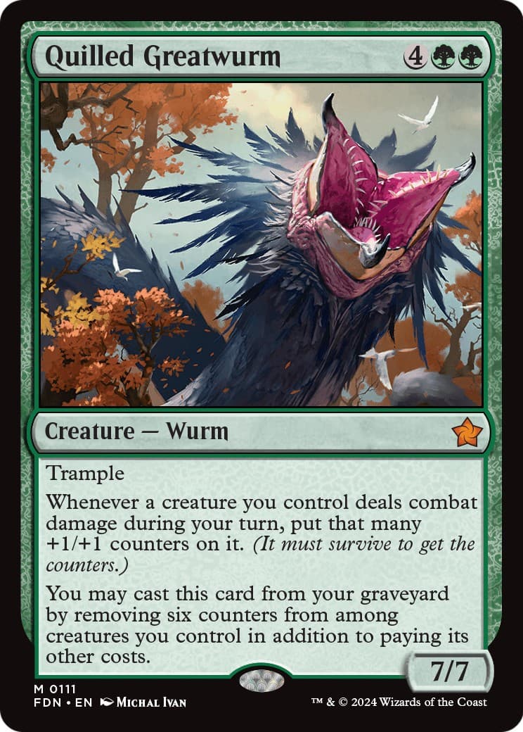 Quilled Greatwurm - Image 1