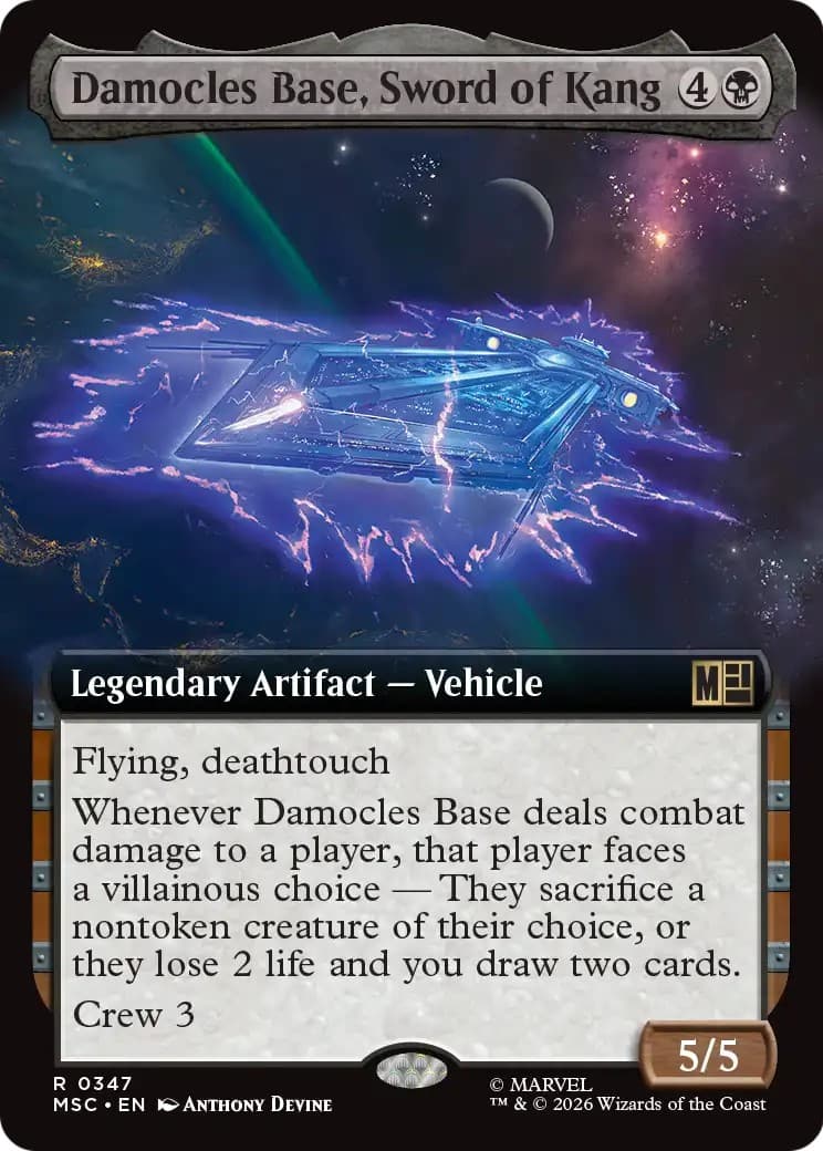 Damocles Base, Sword of Kang - Image 1