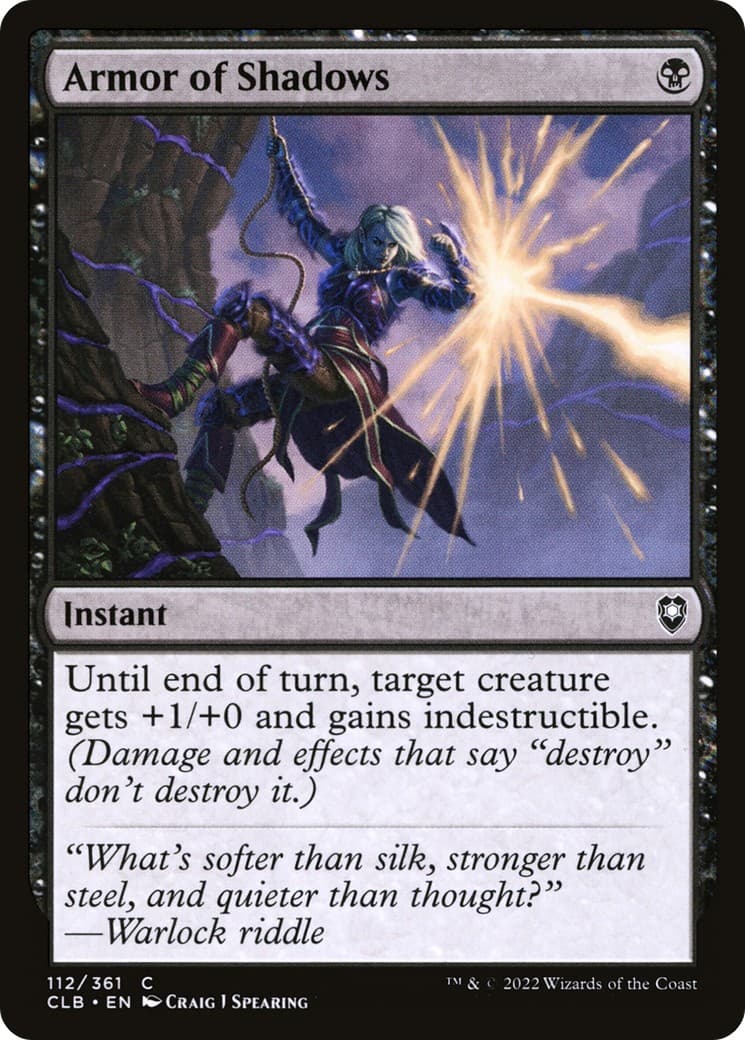Armor of Shadows - Image 1