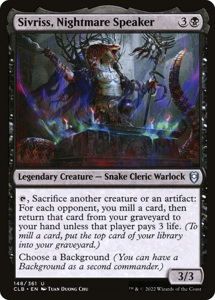 Sivriss, Nightmare Speaker - Image 1