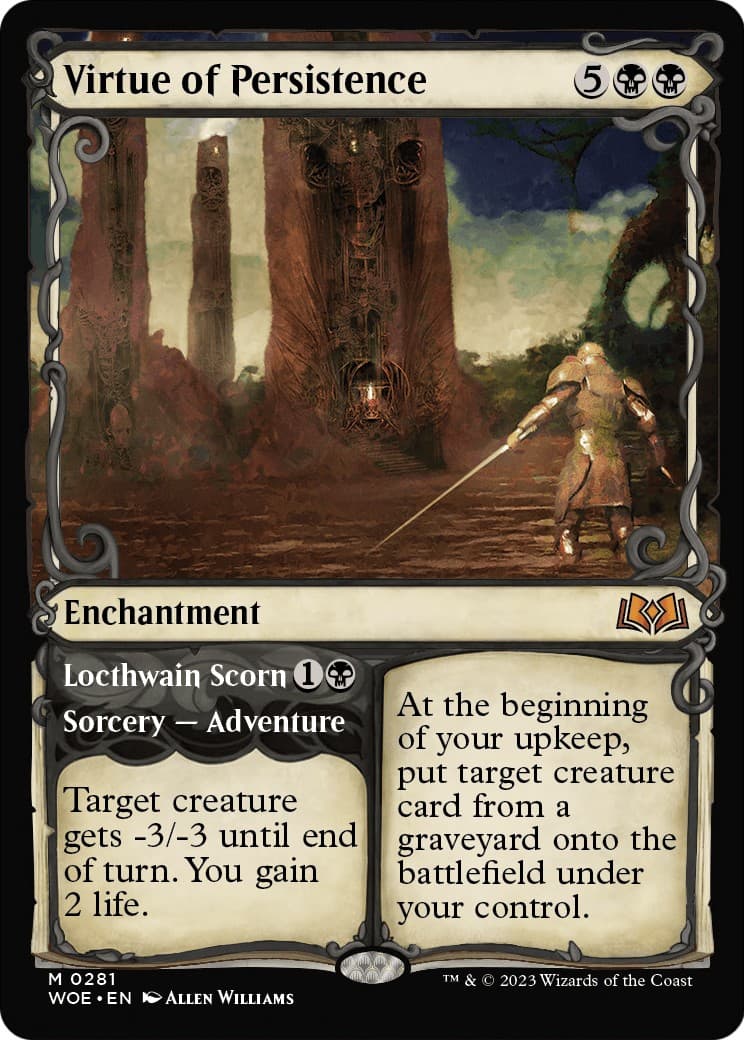 Virtue of Persistence // Locthwain Scorn - Image 1