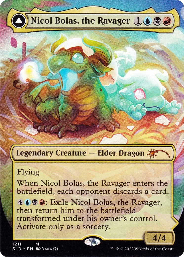 Nicol Bolas, the Ravager // Nicol Bolas, the Arisen - Image 1
